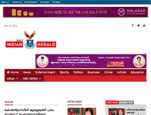 Tablet Screenshot of dailyindianherald.com